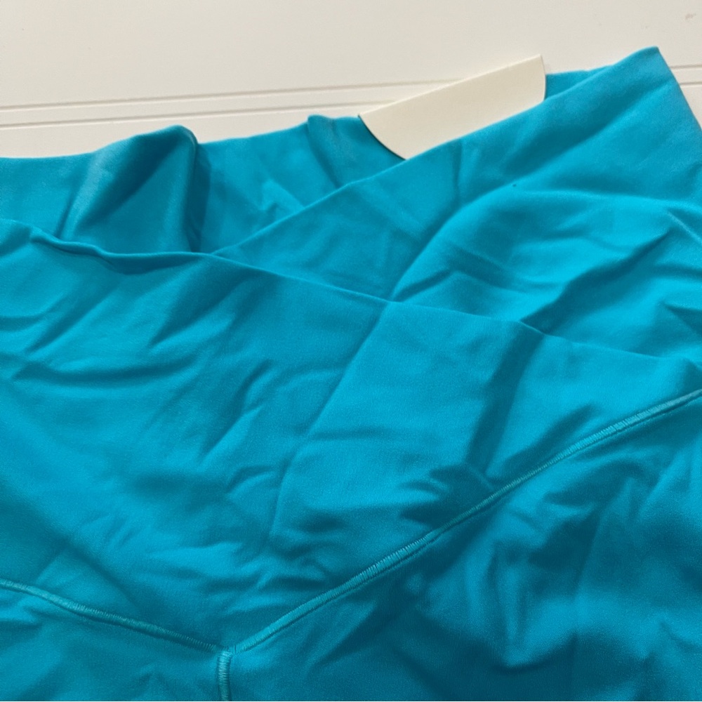 Offline By Aerie Blue Street Bike Shorts XL High Rise 7" Inseam New T1 - Picture 4 of 8
